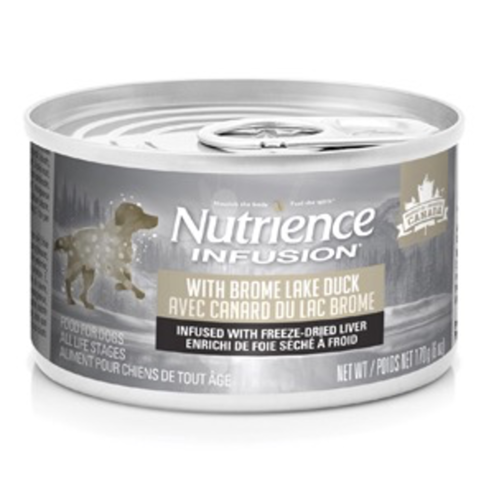 NUTRIENCE (D) Nutrience Infusion Pâté with Brome Lake Duck - 170 g (6 oz)