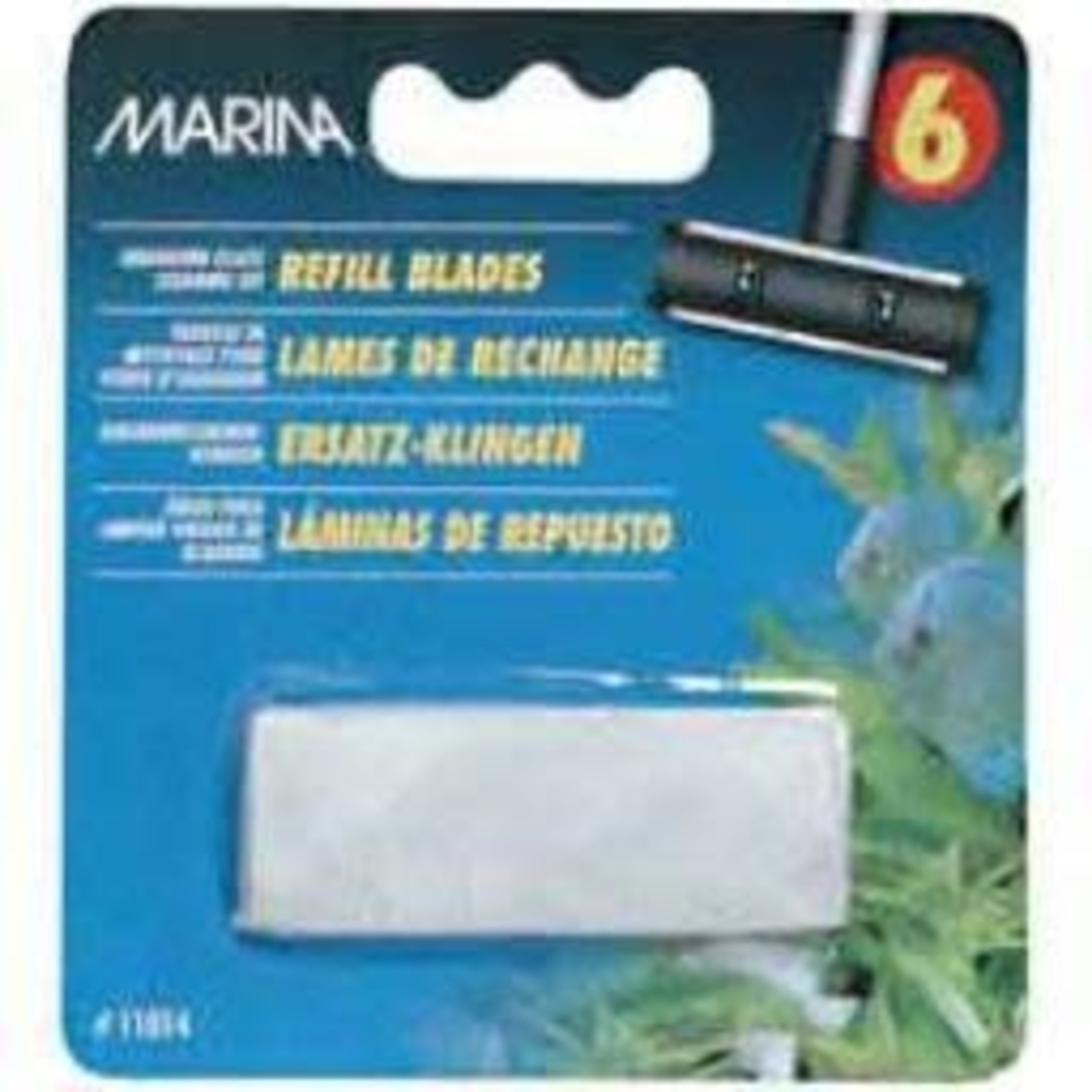 MARINA (D) MA Aq.Glass Cleaning Refill Blades,6pk-V