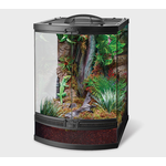 ZILLA (W) ZILLA FRONT OPENING TERRARIUM - BOW FRONT  18" x 21" x 25"