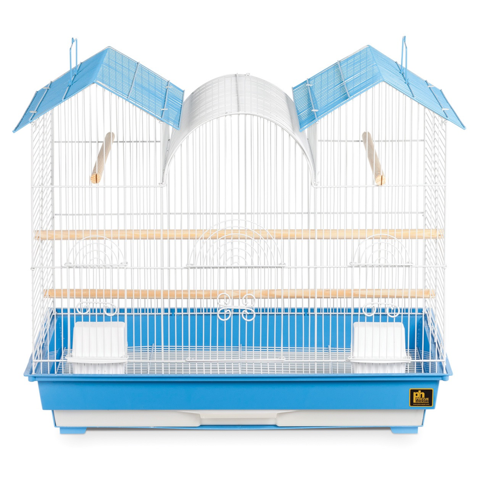 PREVUE HENDRYX (W) PH Triple Roof Bird Cage - Assorted Colors - Multipack - 26" x 14" x 22.5"