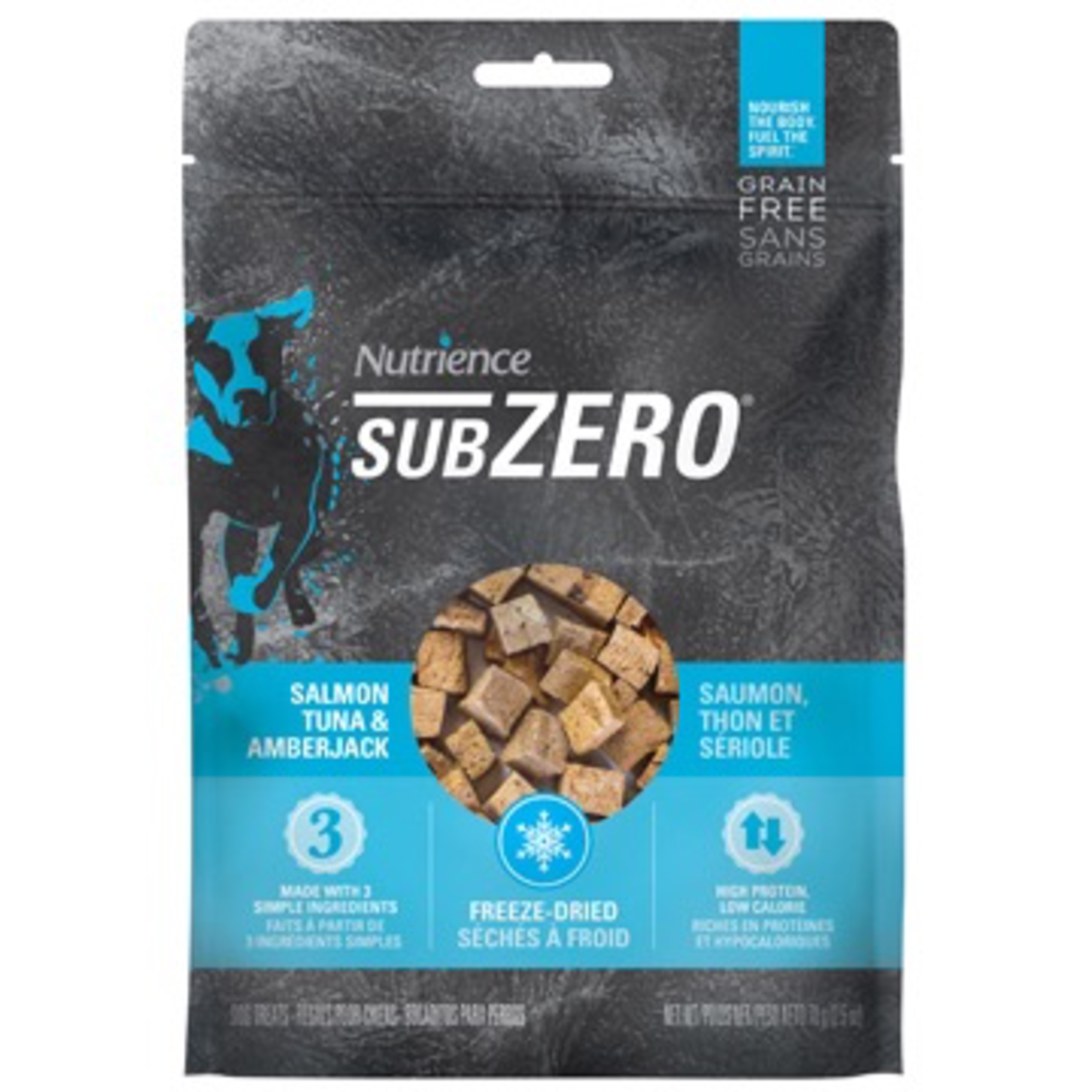 NUTRIENCE Nutrience Grain Free Subzero Freeze-Dried Canadian Pacific Treats - Salmon, Cod and Hake - 70 g (2.5 oz)