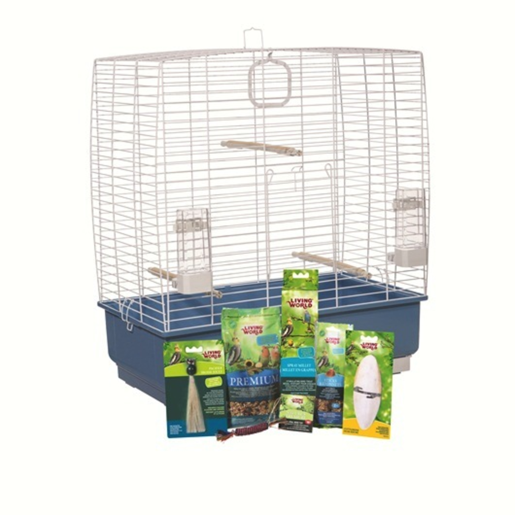 LIVING WORLD Living World Cockatiel Starter Kit - 61 cm L x 33 cm W x 67 cm H (24" x 13" x 26.4")