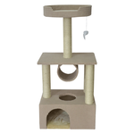 ANIMAL TREASURES Cat Tree Scratcher - Condo - 42"