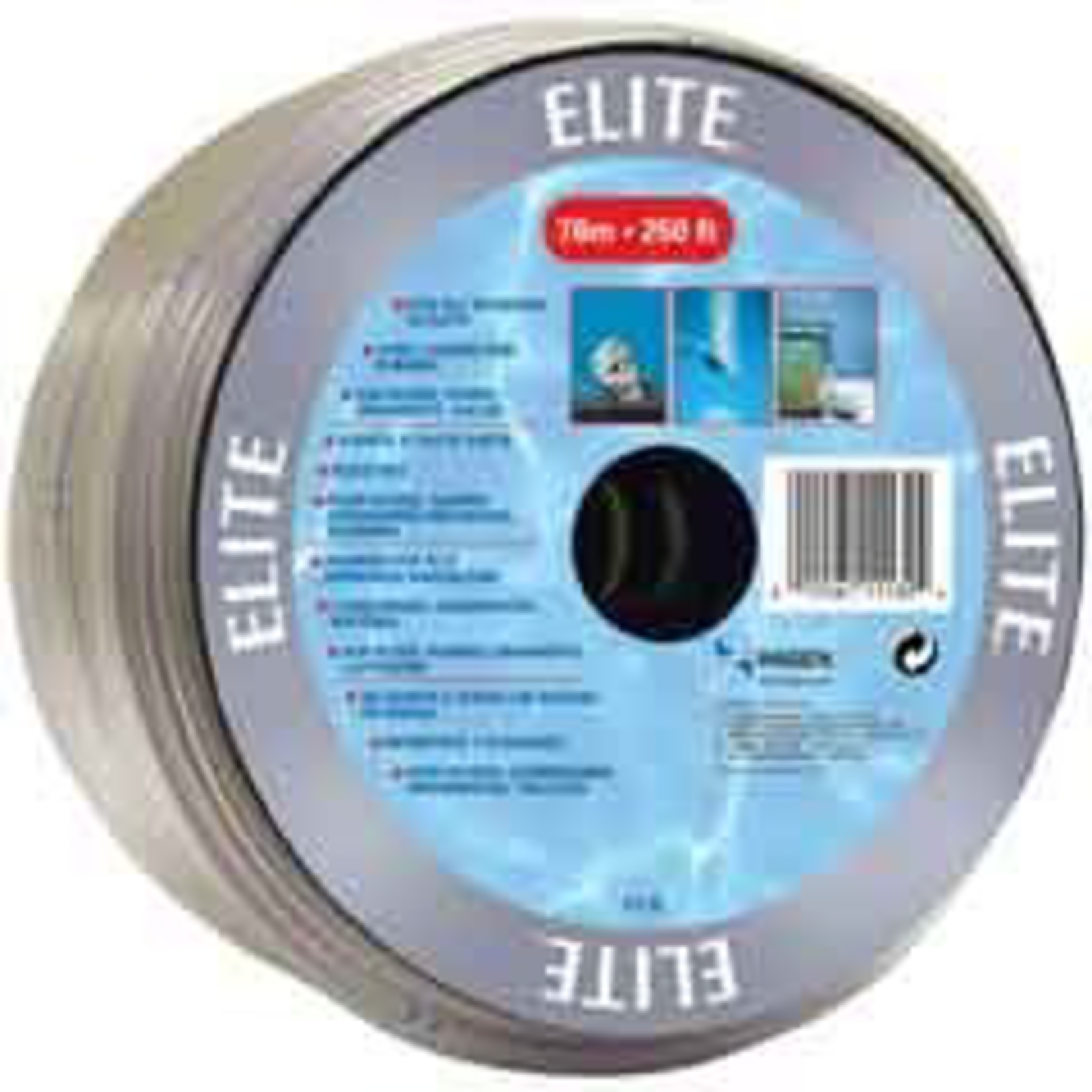 ELITE Marina Air Tubing 4x6mm(Dia) clear- sold by foot