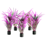 UNDERWATER TREASURES UT Mini Plant - Purple Grass - 3" - 5 pk