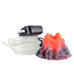 UNDERWATER TREASURES (W) Bubbling LED Volcano - Small