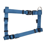 ZEUS Zeus Nylon Dog Harness - Denim Blue - Large - 2 cm x 45-70 cm (3/4” x 18”-27”)