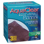 AQUACLEAR (W) AquaClear 70 Activated Carbon Filter Insert 3 pack, 420 g (14.8 oz)