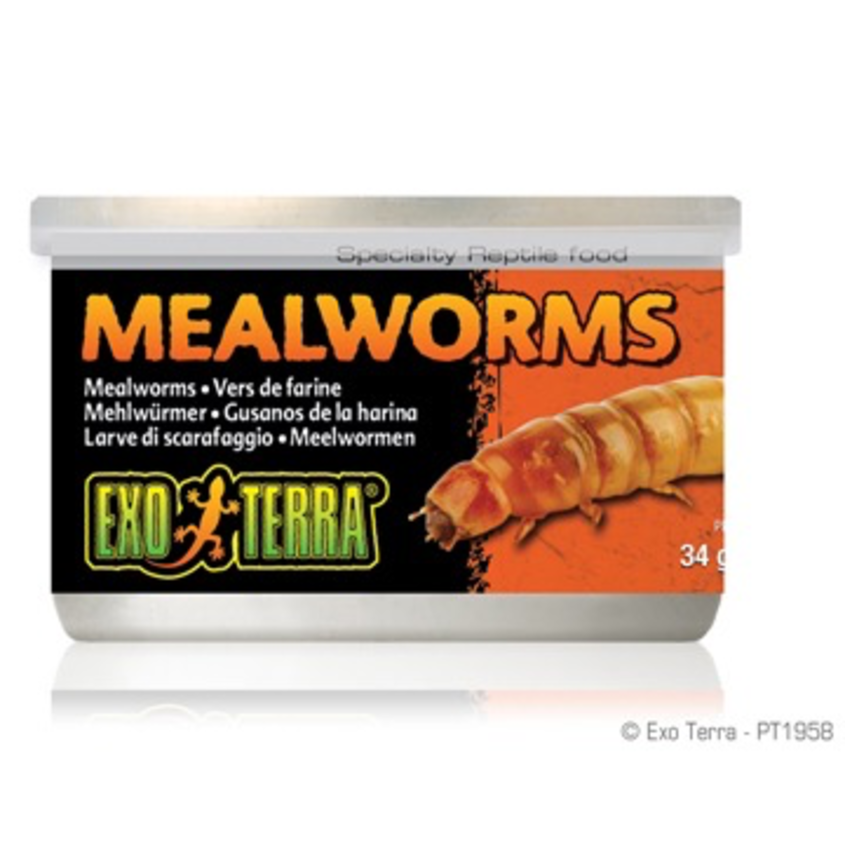 EXO TERRA Exo Terra Canned Mealworms - 34 g (1.2 oz)