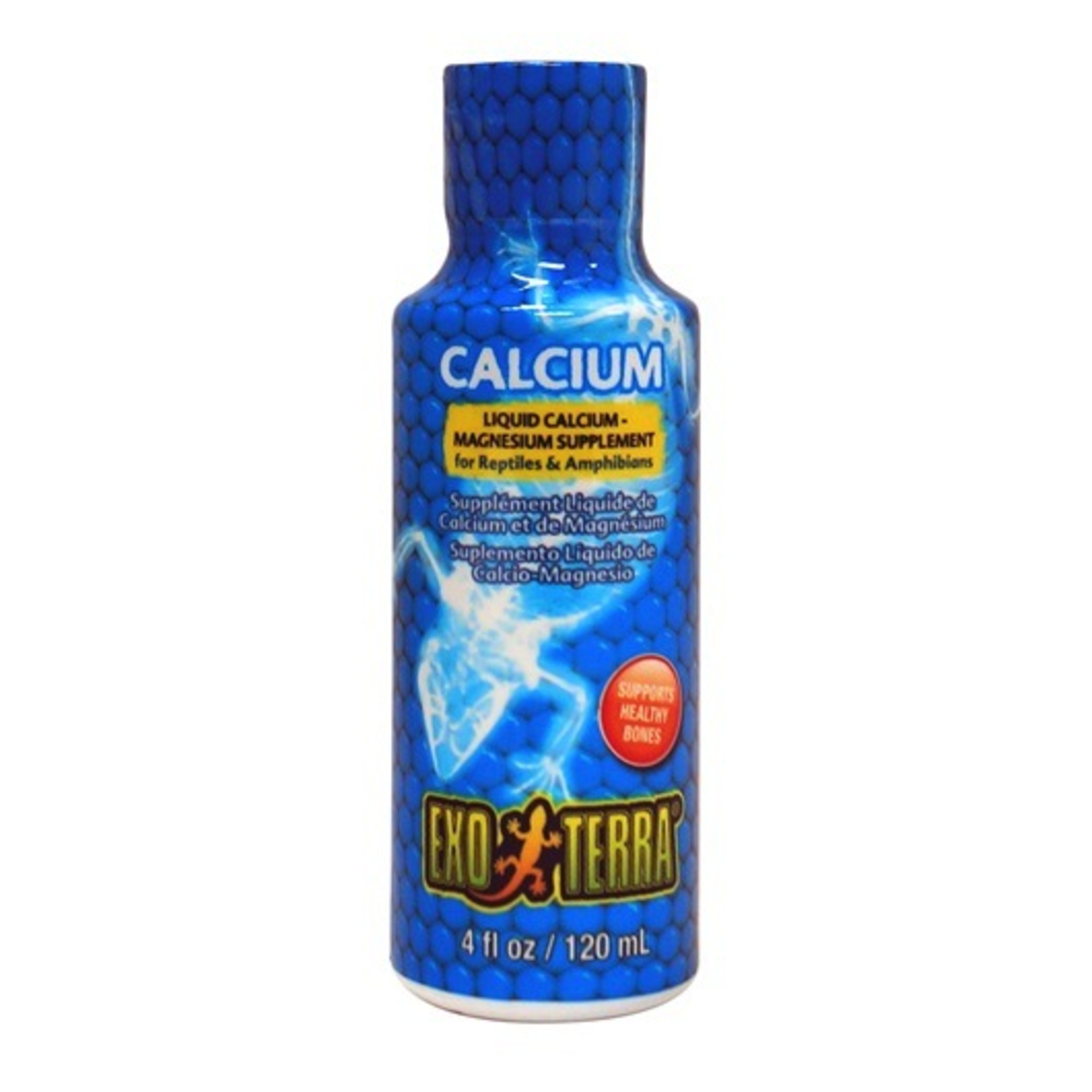 EXO TERRA Exoterra Calcium Liquid Calcium Magnesium Supplement - 120 ml