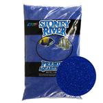 ESTES Stoney River Premium Aquarium Sand - Blue - 5 lb