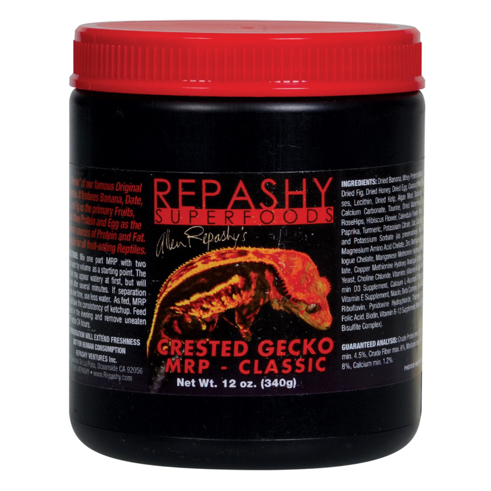 REPASHY (W) Repashy Crested Gecko MRP Classic Diet - 12 oz