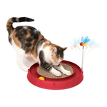 CAT IT Catit Play-Scratch Pad, Bee, and Ball-Red