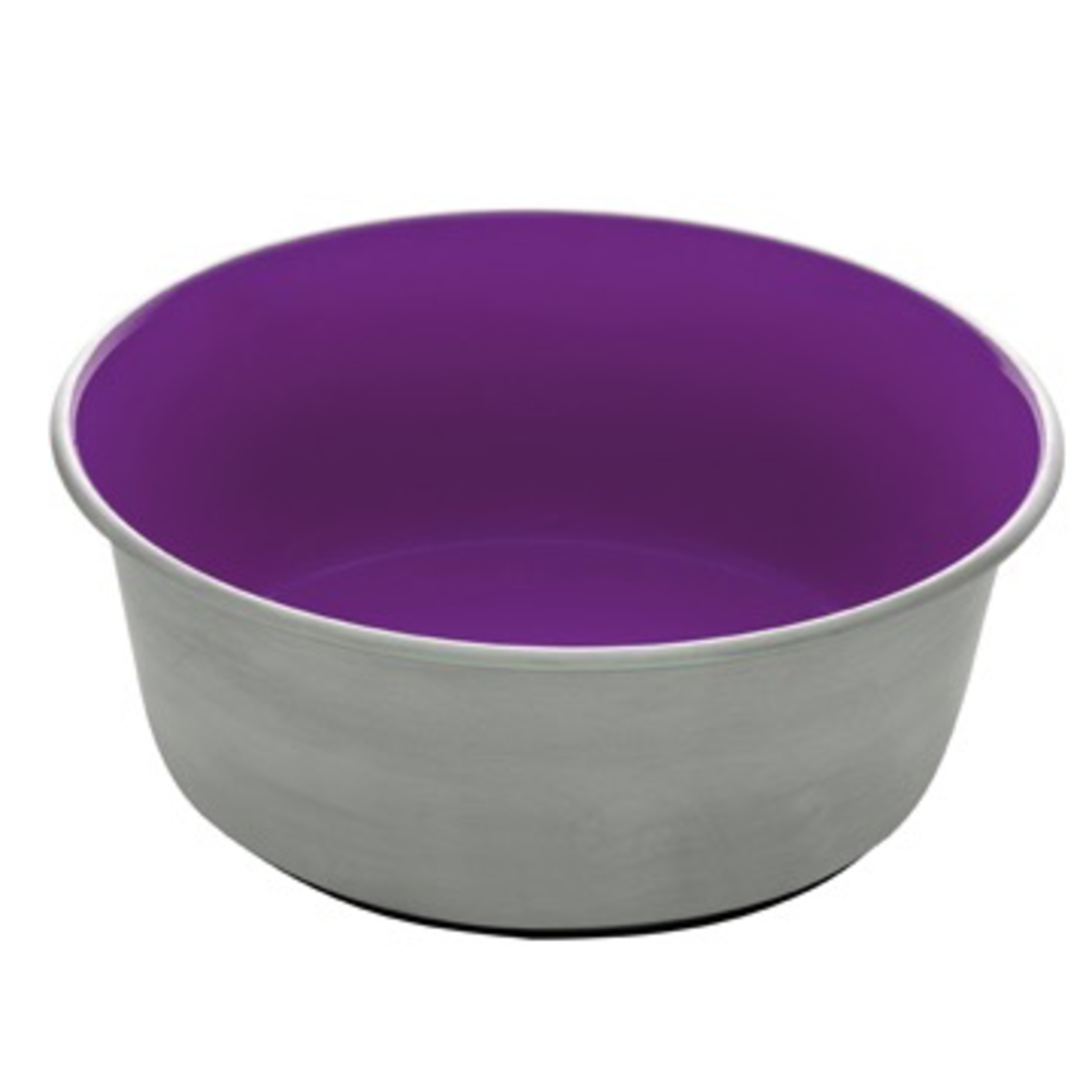 DOG IT (W) Dogit Stainless Steel Non-Skid Dog Bowl - Purple - 1.15 L (39 fl.oz.)