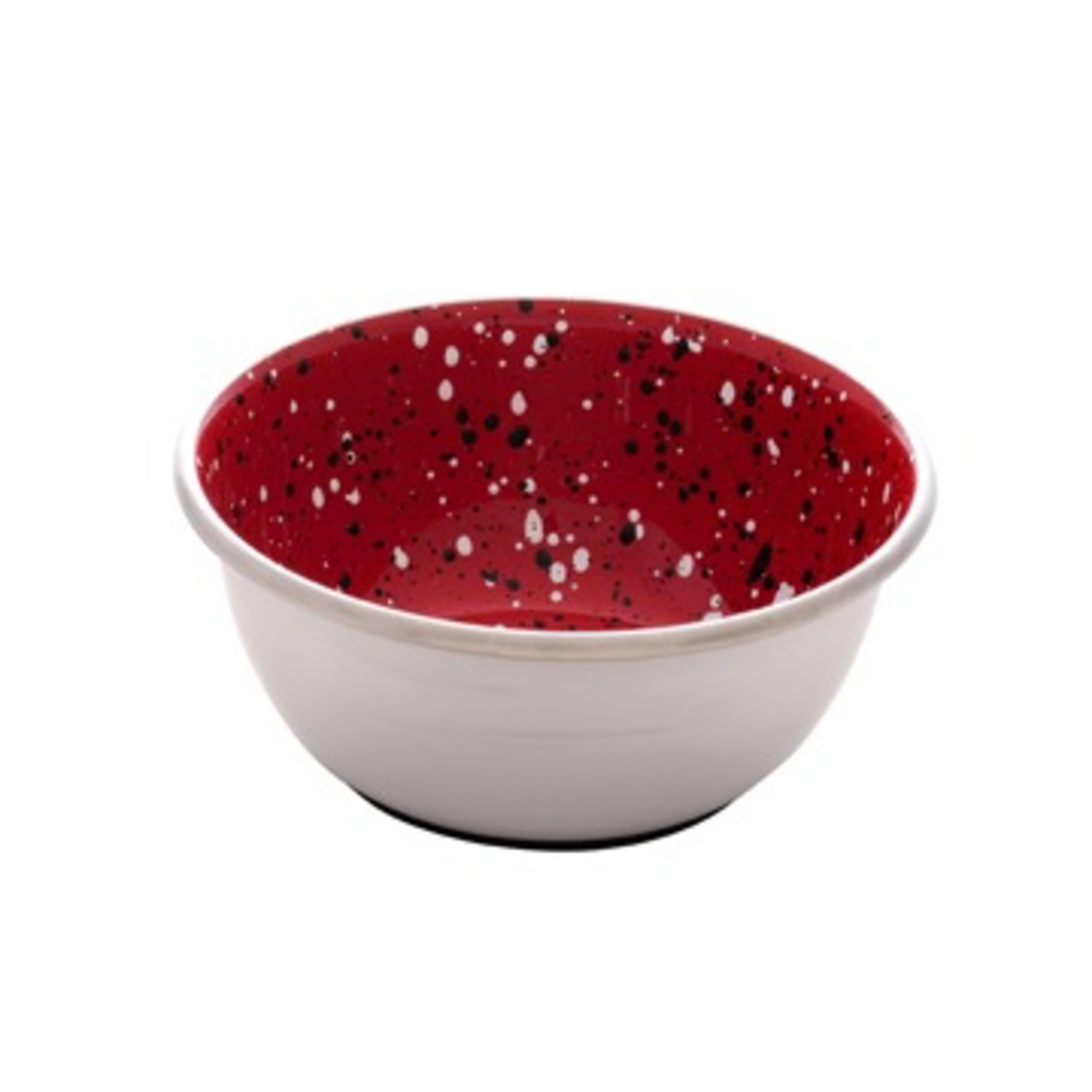 DOG IT (W) Dogit Stainless Steel Non-Skid Dog Bowl - Red Speckle - 500 ml (17 fl.oz.)