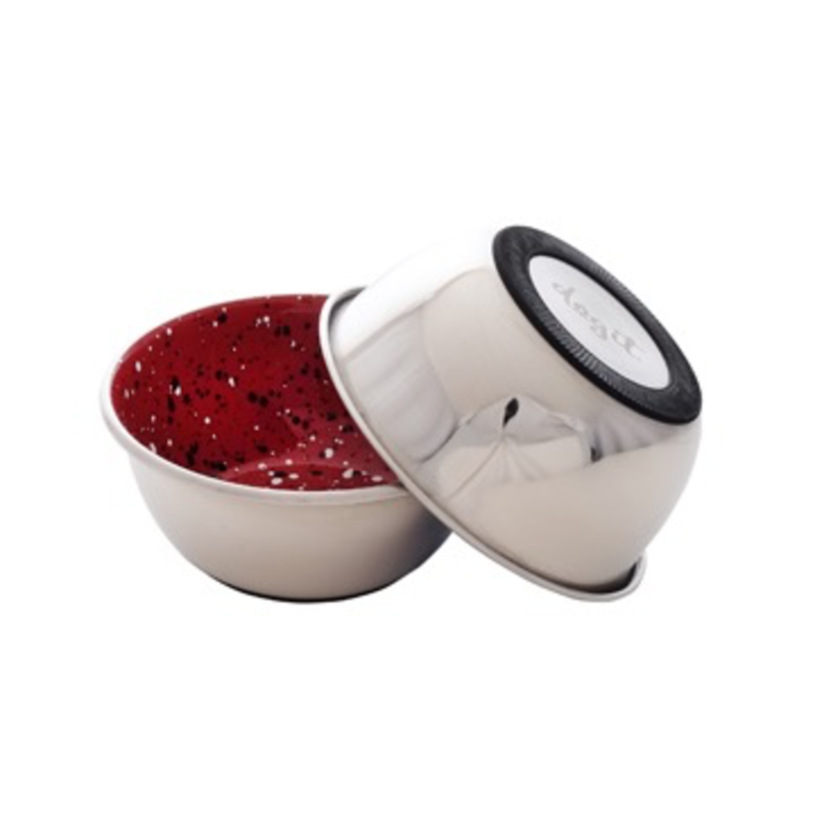 DOG IT (W) Dogit Stainless Steel Non-Skid Dog Bowl - Red Speckle - 500 ml (17 fl.oz.)