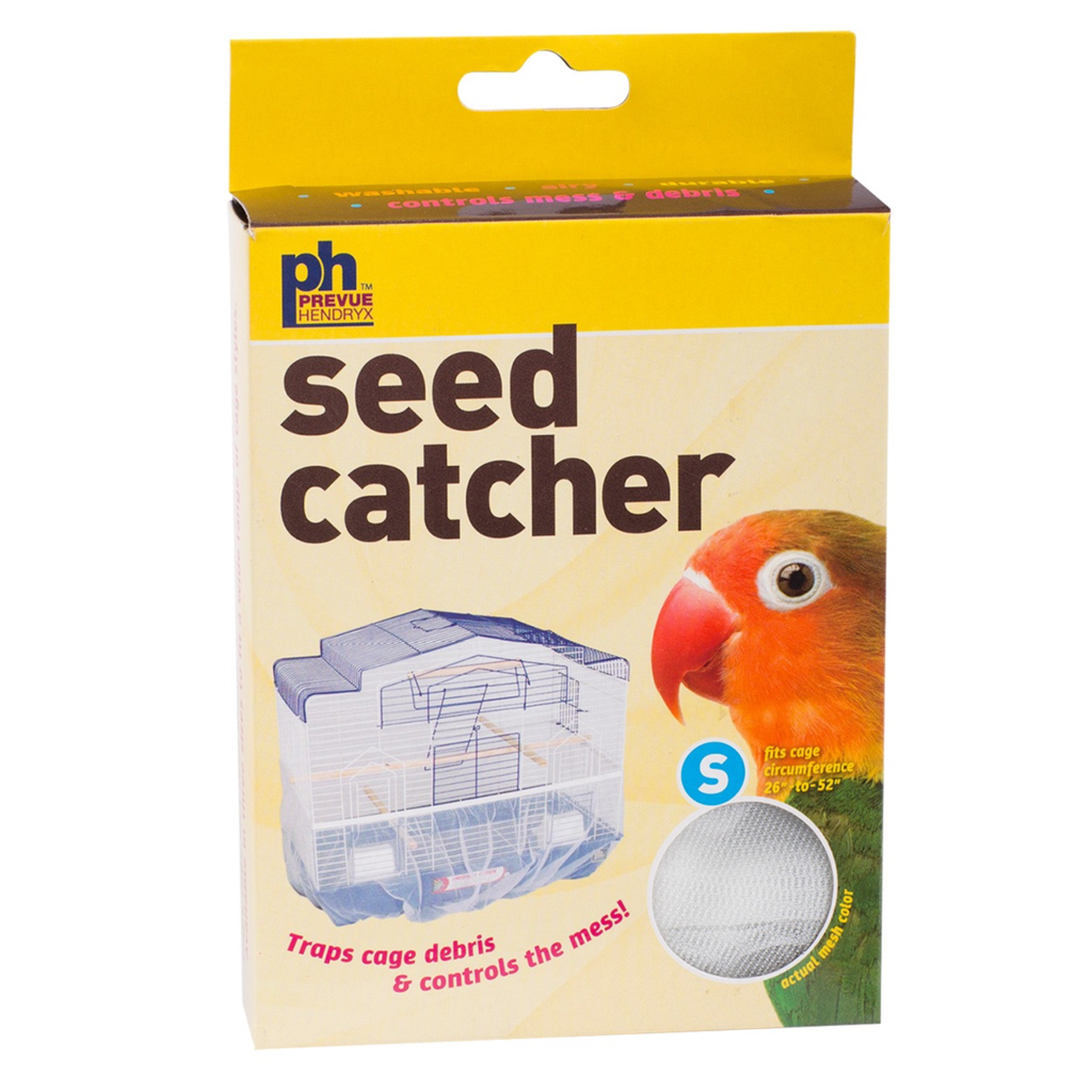PREVUE PET Mesh Seed Catcher - Assorted Colors - 26" to 52"