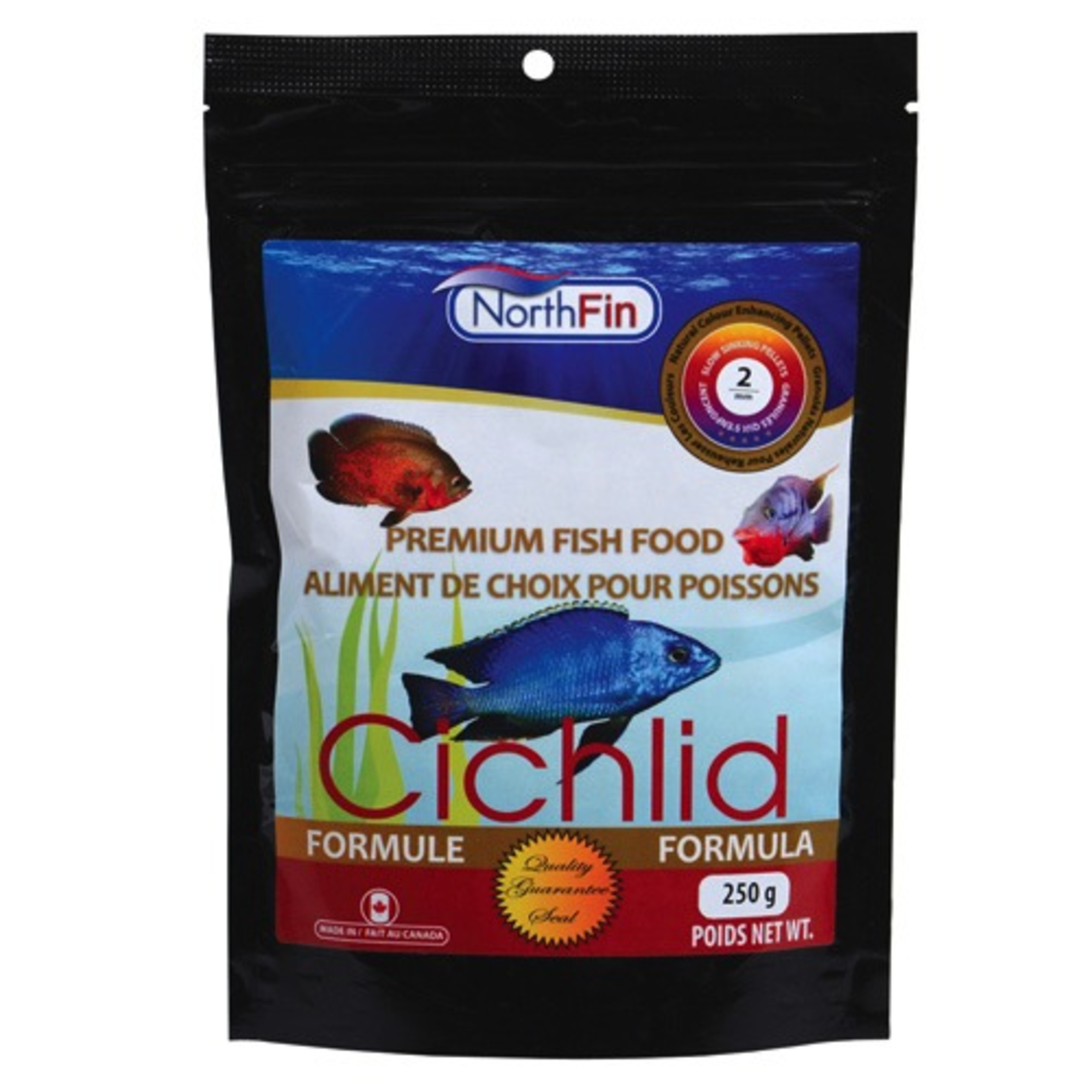 NORTH FIN NF CICHLID FORMULA 2MM 250G