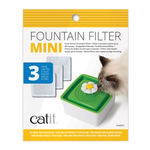 CAT IT (W) Catit Mini Fountain Filters - 3 pack