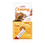 CAT IT Catit Creamy Lickable Cat Treat - Chicken & Liver Flavour - 5 pack