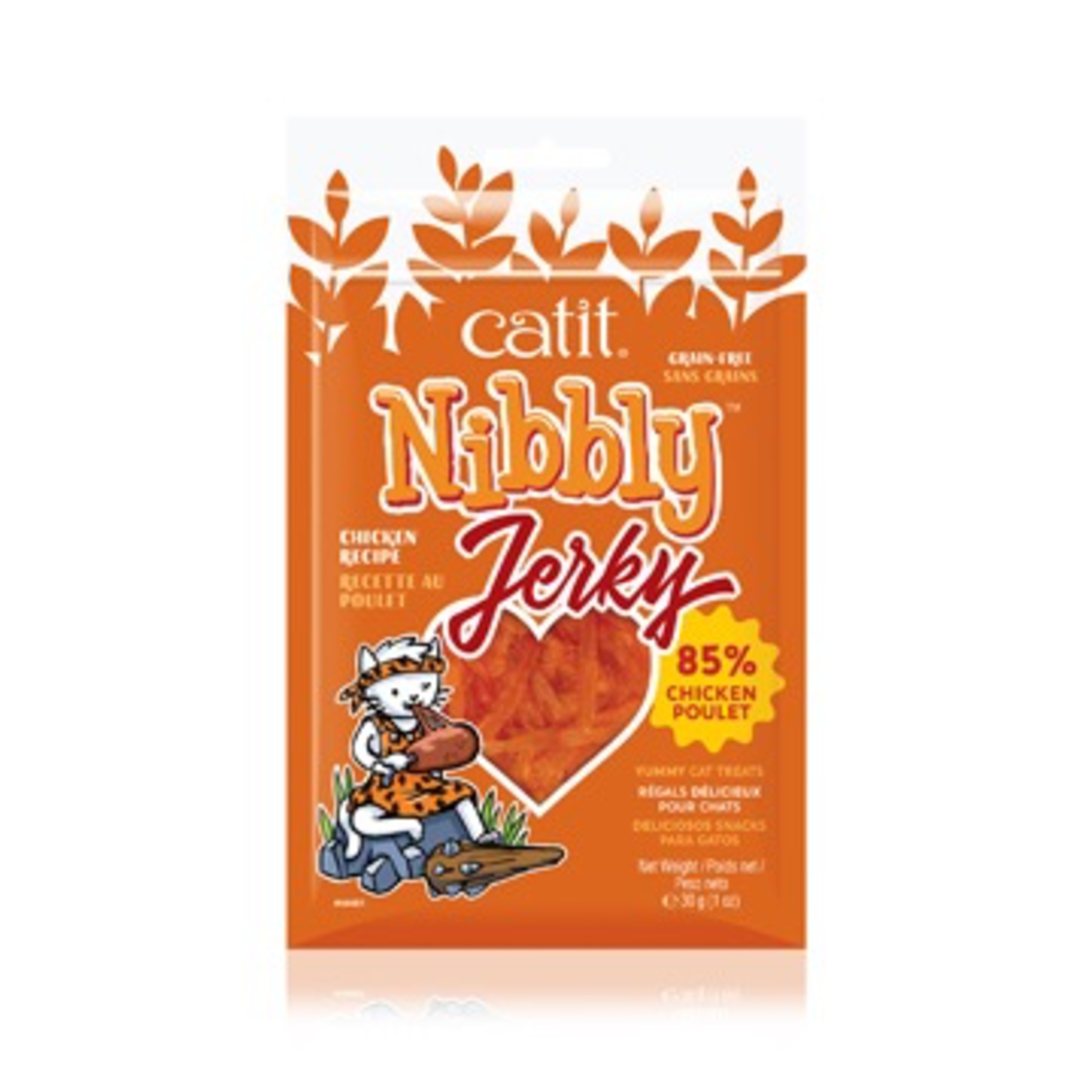CAT IT Catit Nibbly Jerky Chicken Recipe - 30 g (1 oz)