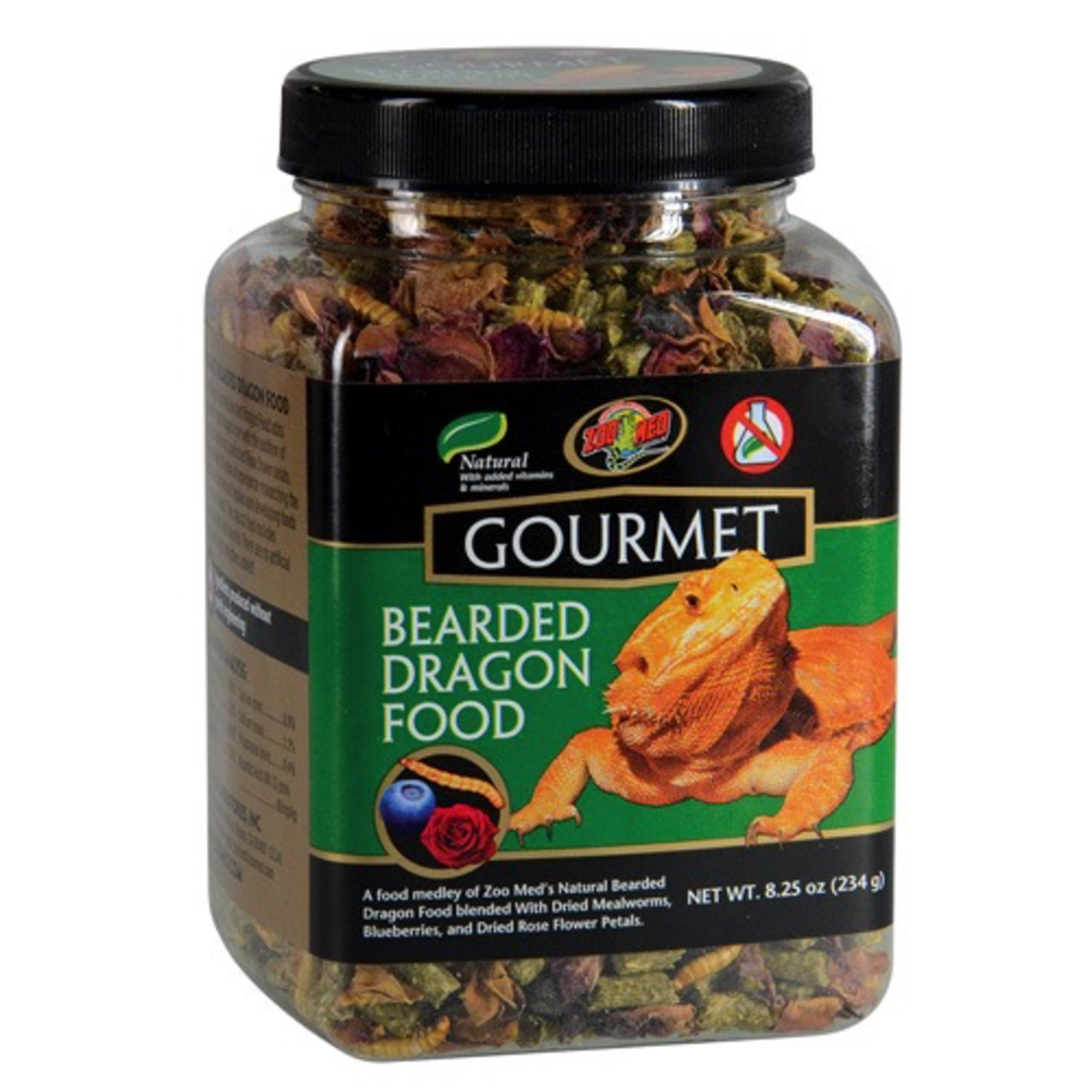 Zoo Med GOURMET BEARDED DRAGON FOOD 8.25OZ