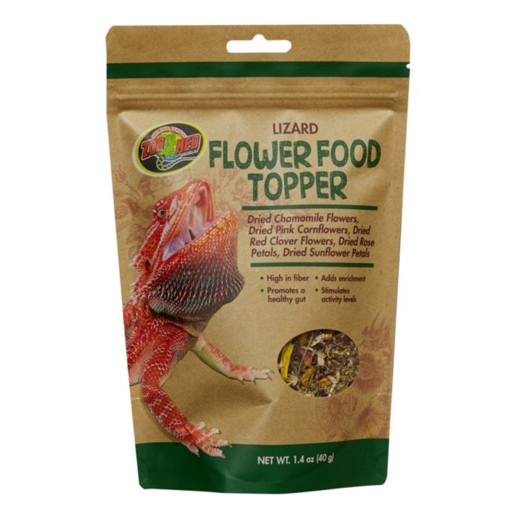 Zoo Med Flower Food Topper - Lizard - 1.4 oz