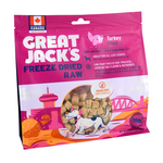 GREAT JACK'S Great Jack's Freeze Dried Raw Treats - Turkey - 7 oz