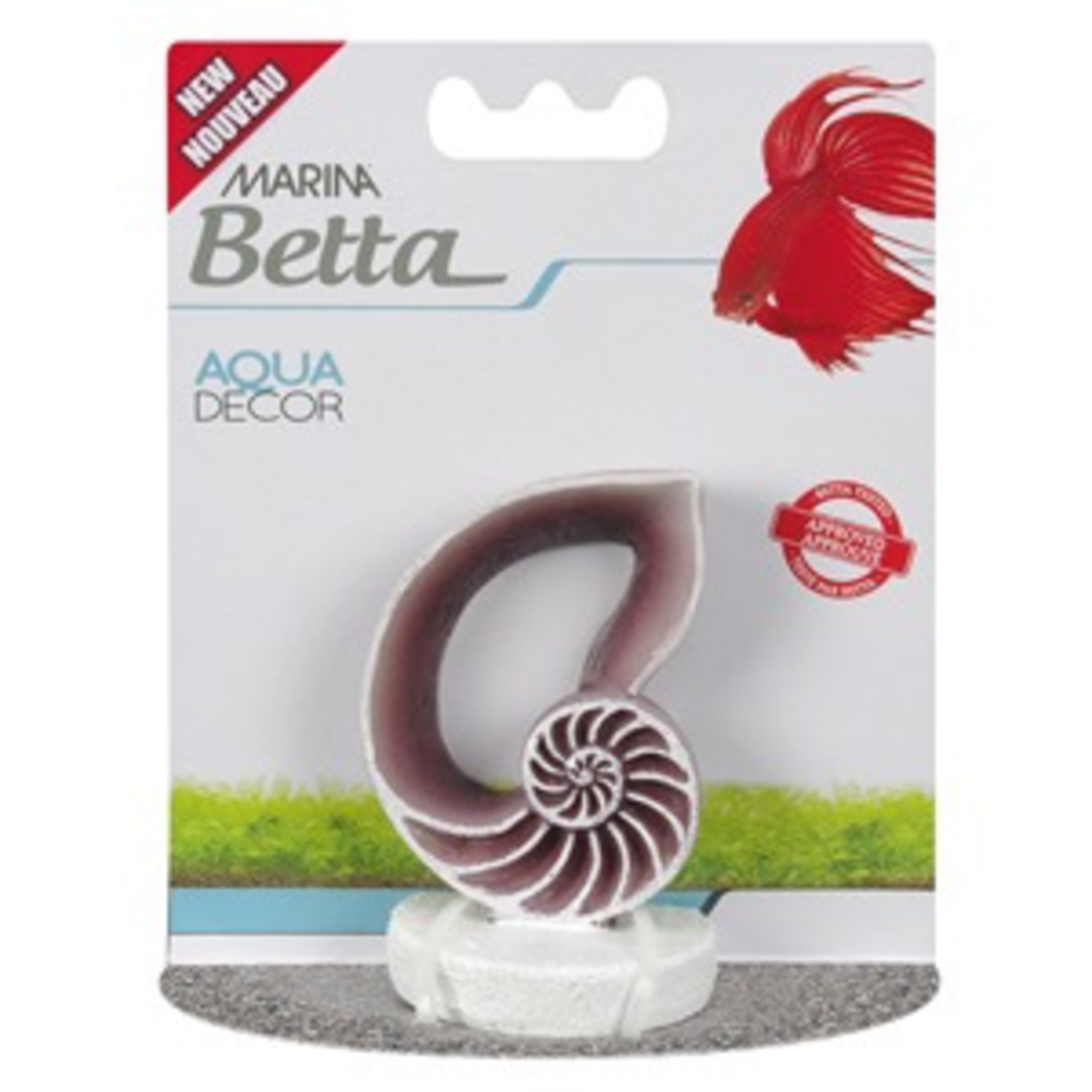 MARINA (W) Marina Betta Aqua Decor Ornaments - Sea Shell