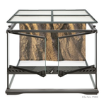 EXO TERRA (D) Exo Terra Natural Terrarium - Advanced Reptile Habitat - Low, 18in x 18in x 12in