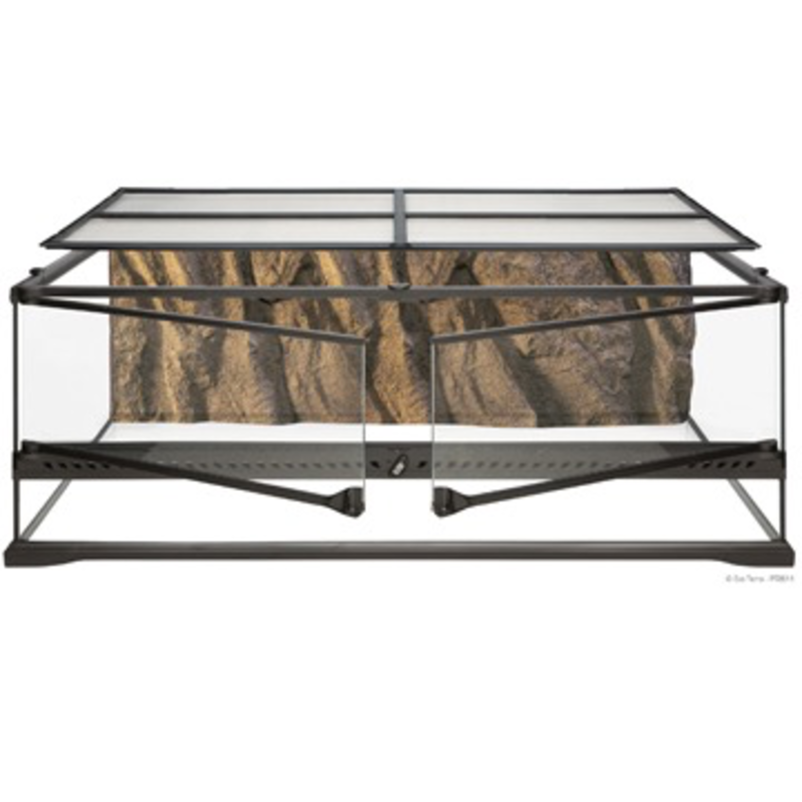 EXO TERRA (W) Exo Terra Natural Terrarium - Advanced Reptile Habitat - Low, 36in x 18in x 12in