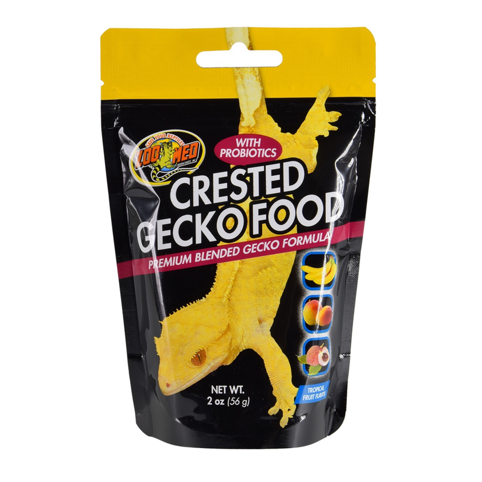Zoo Med Crested Gecko Food - Tropical Fruit - 2 oz