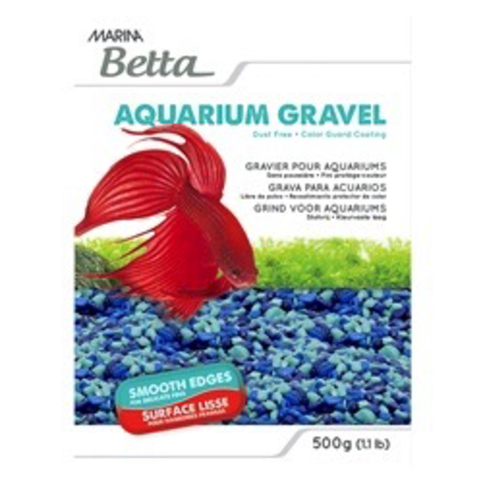 MARINA Marina Betta Gravel - Tri-color Blue - 500 g