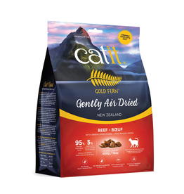 CAT IT Catit Gold Fern Premium Air-Dried Cat Food - Beef - 400 g (14.1 oz)