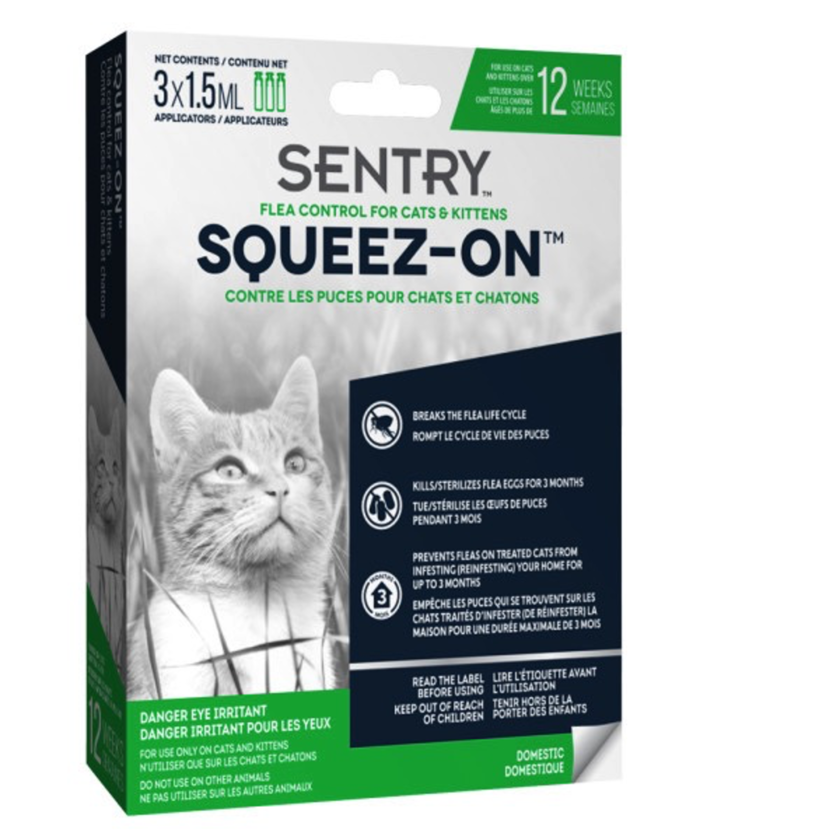 SENTRY Sentry Cat & Kitten Flea Control