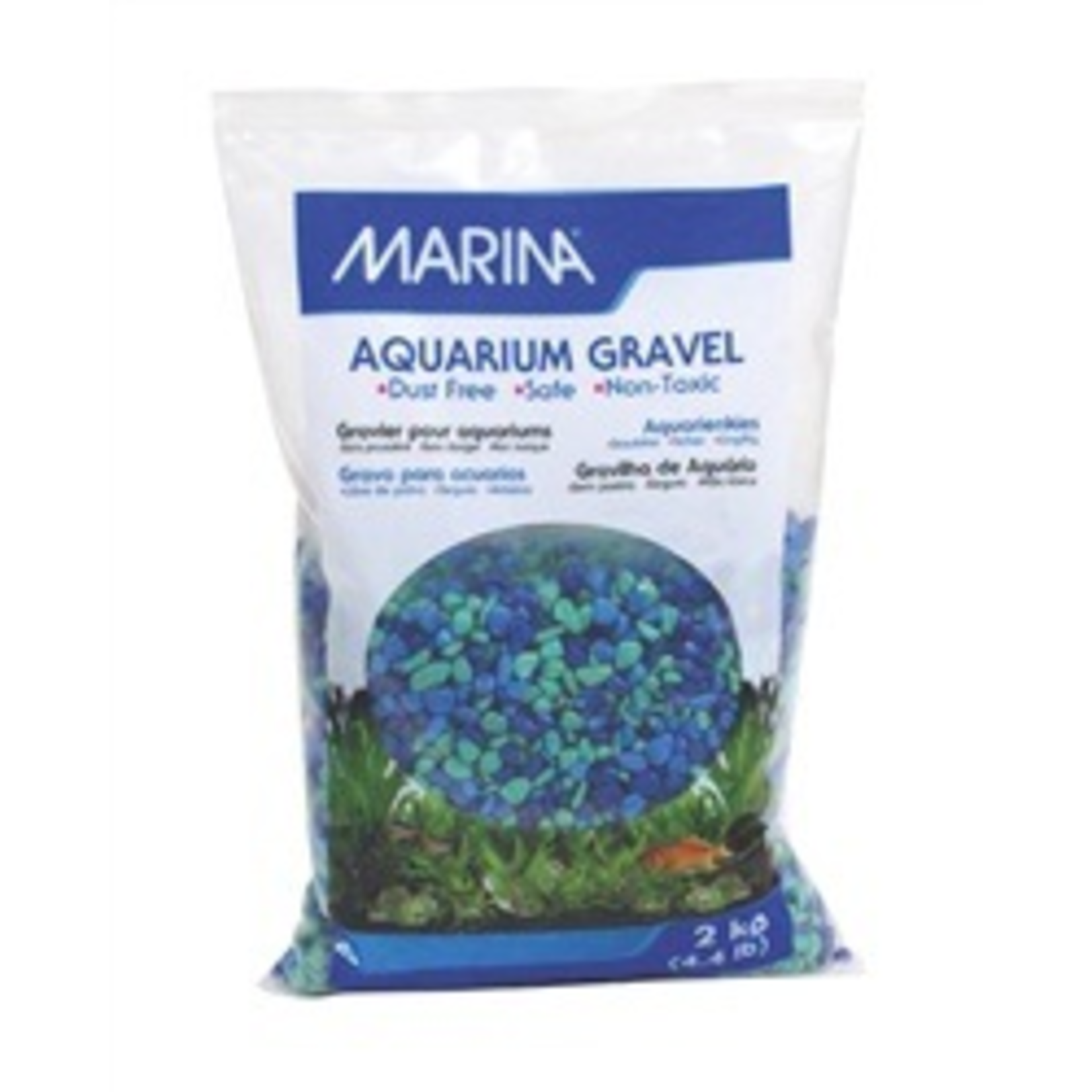 MARINA MA Dec.Aqua.Gravel Tri Color Blue-2kg-V