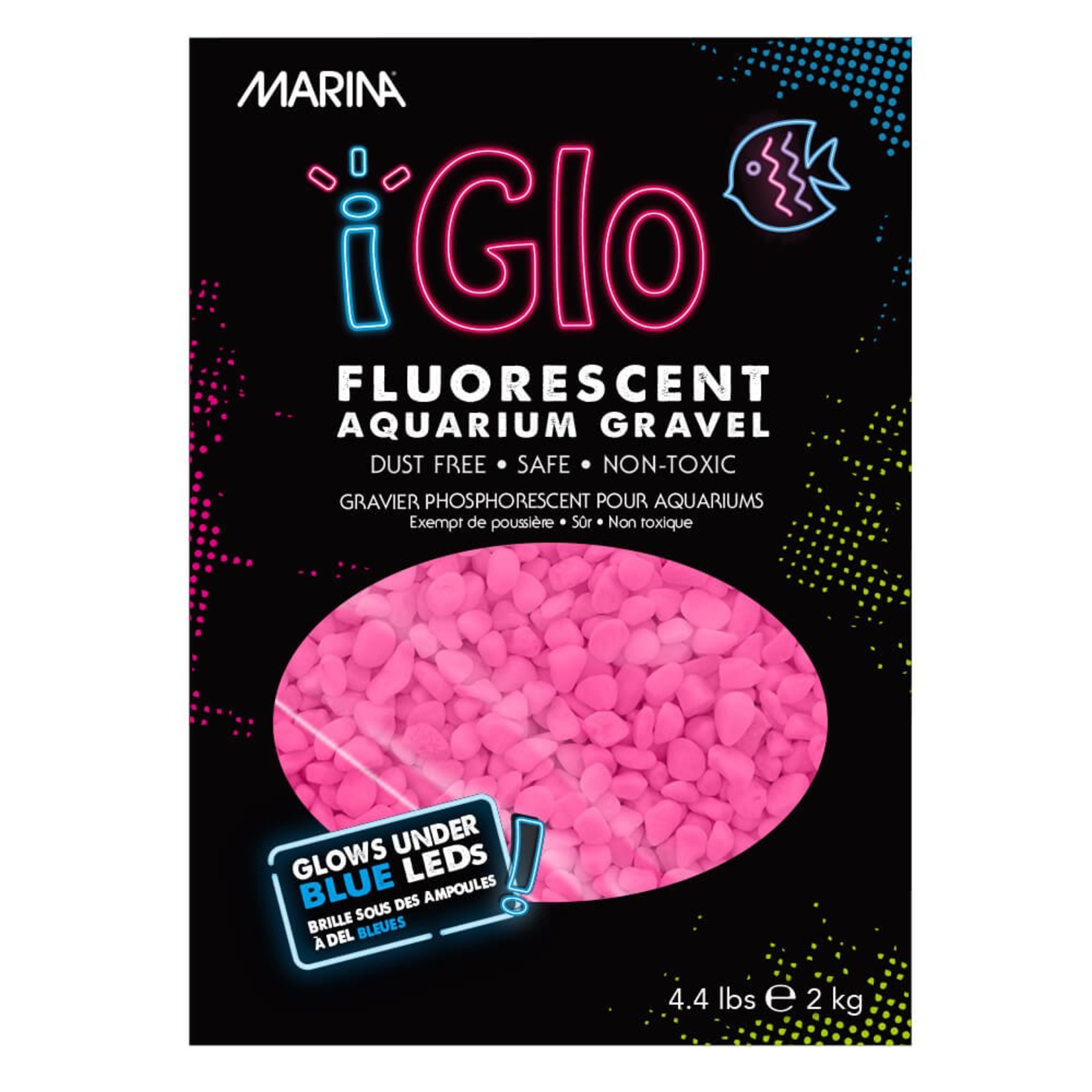 MARINA Marina iGlo Gravel Pink - 2 kg (4.4lb)