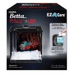 MARINA Marina Betta Special Edition EZ Care Aquarium - Black - 2.5 L (0.7 US Gal)