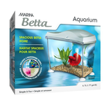 MARINA (D) Marina Spacious Betta Home - White - 6.7 L (1.77 US Gal)