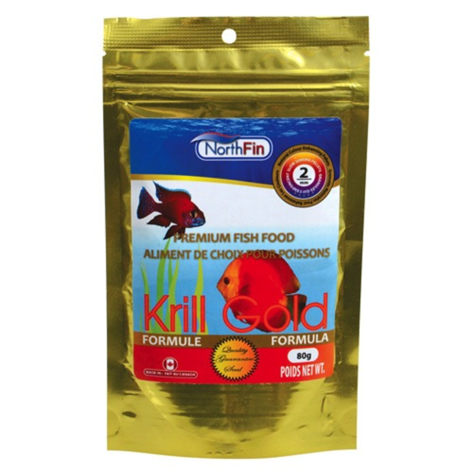 NORTH FIN NF KRILL GOLD 2MM 80G