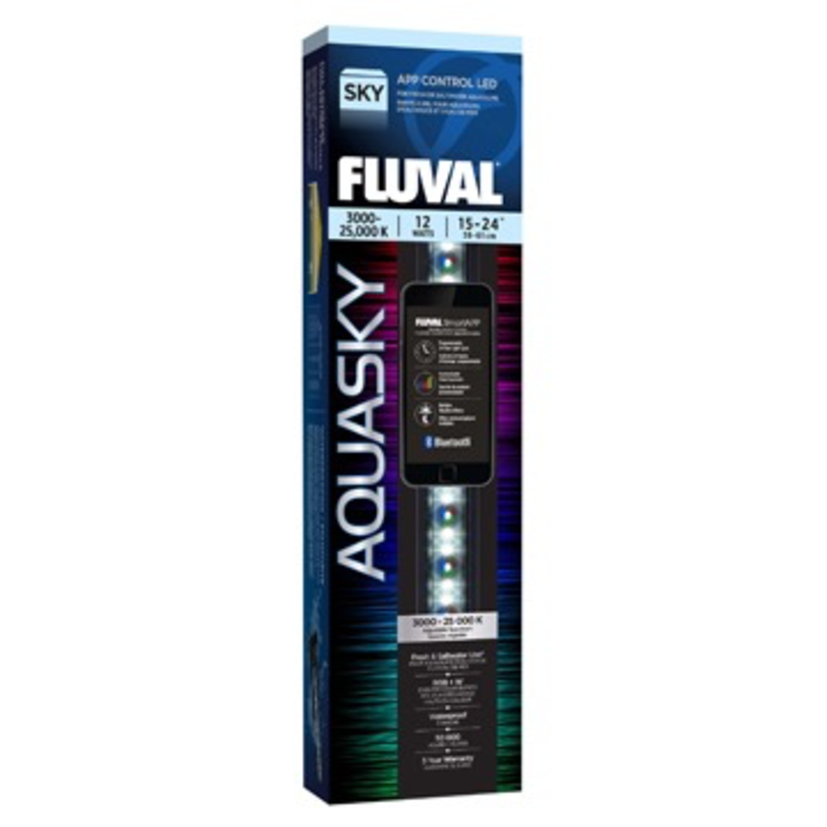 FLUVAL (W) FL Aquasky 2.0 LED Bluetooth 15-24’’/38-61 cm - 12 W