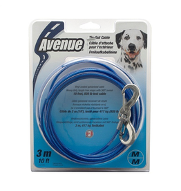 AVENUE Avenue 10 Med Tie Out Cable Blue-V