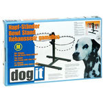 DOG IT (W) Dogit Adjustable Dog Bowl Stand, Medium, fits 2 x 1.5L (50 oz) bowls