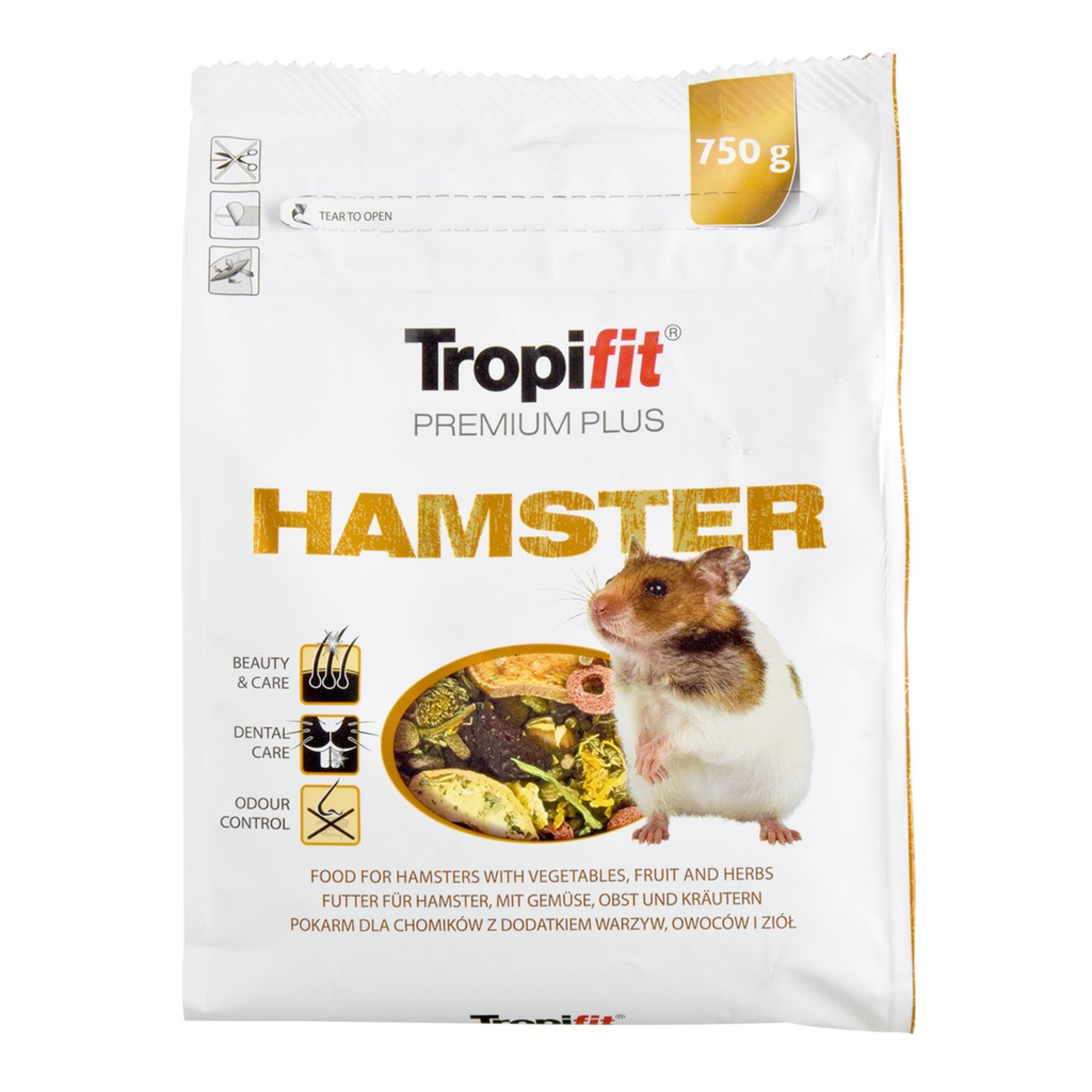 TROPIFIT Tropifit Premium Plus Hamster - 750 g
