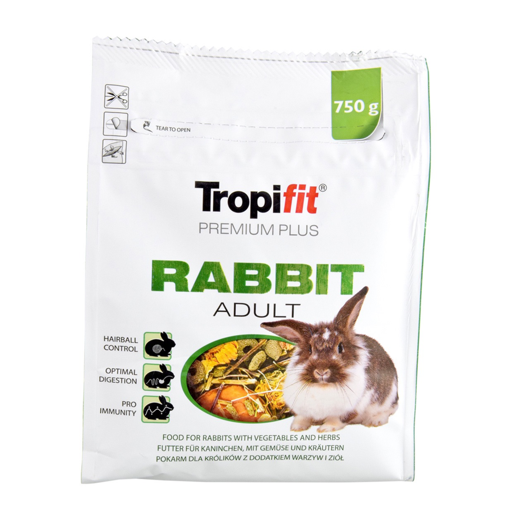 TROPIFIT Tropifit Premium Plus Rabbit - Adult - 750 g