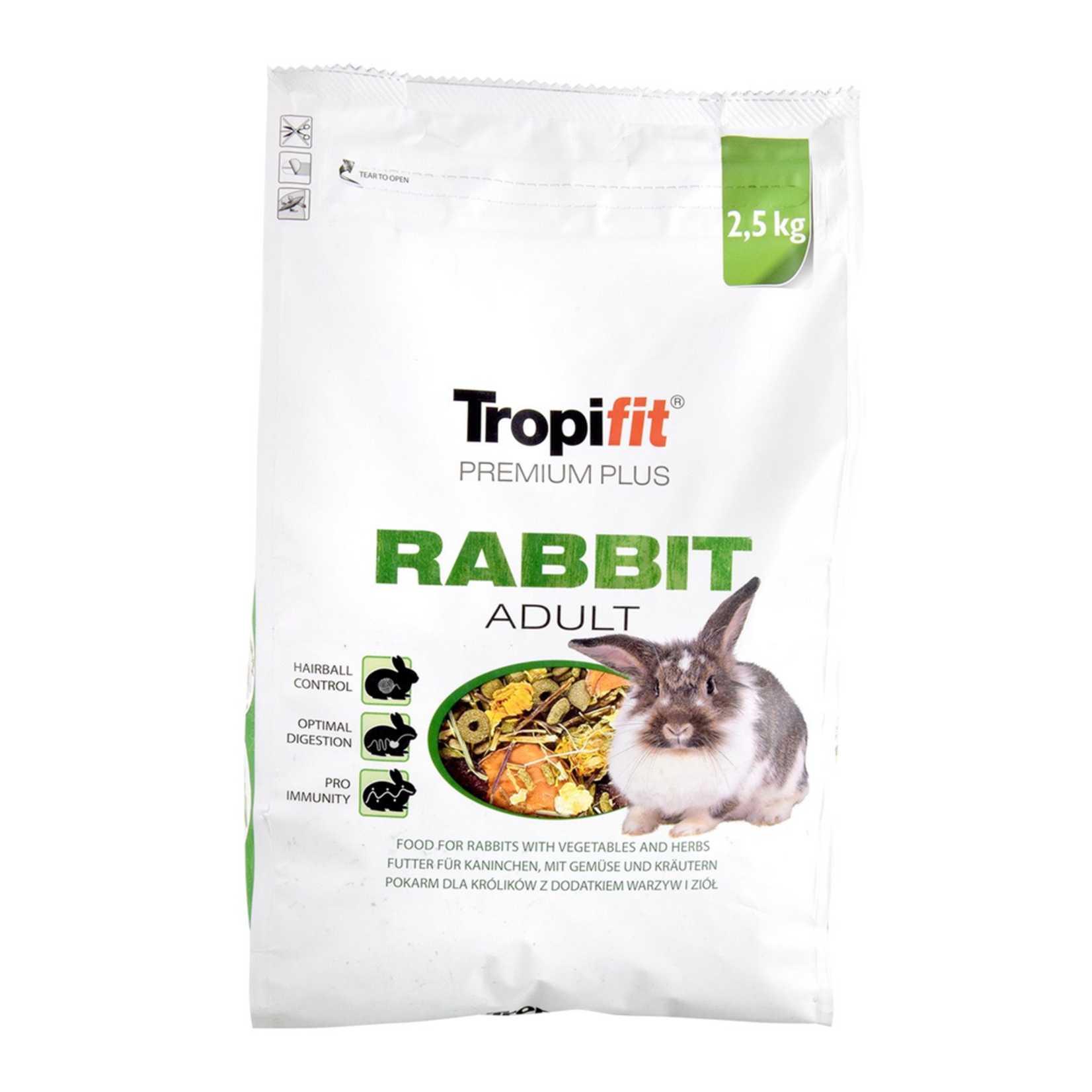 TROPIFIT Tropifit Premium Plus Rabbit - Adult - 2.5 kg