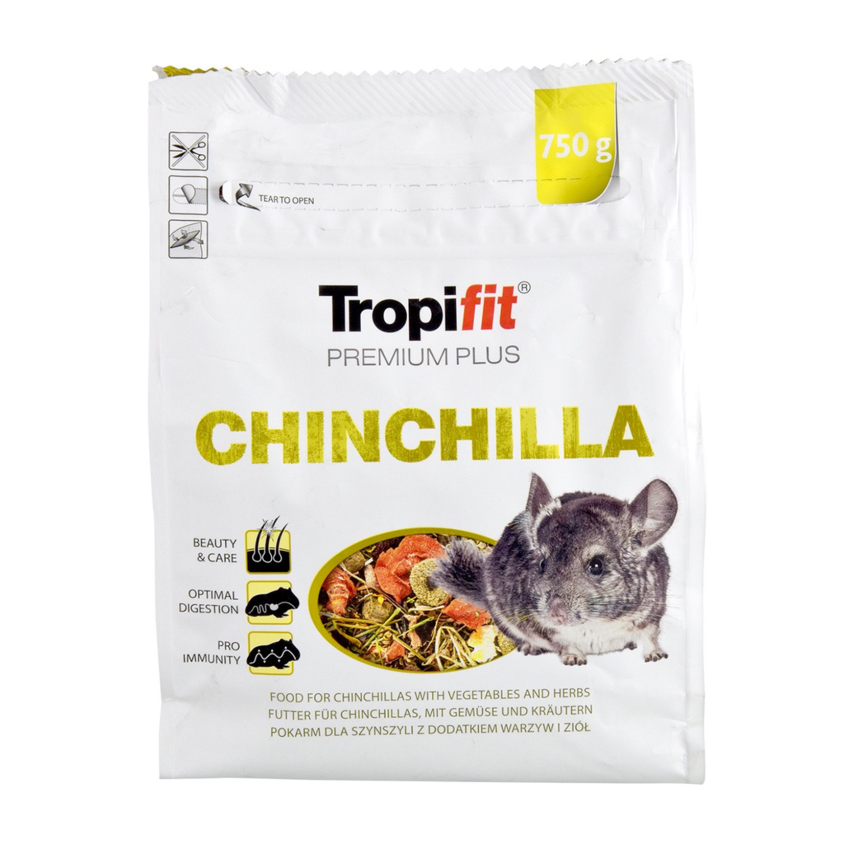 TROPIFIT Tropifit Premium Plus Chinchilla - 750 g