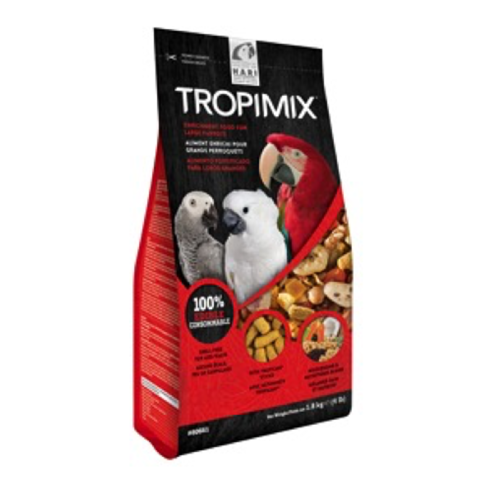 TROPICAN Tropimix Formula for Large Parrots - 1.8 kg (4 lb)