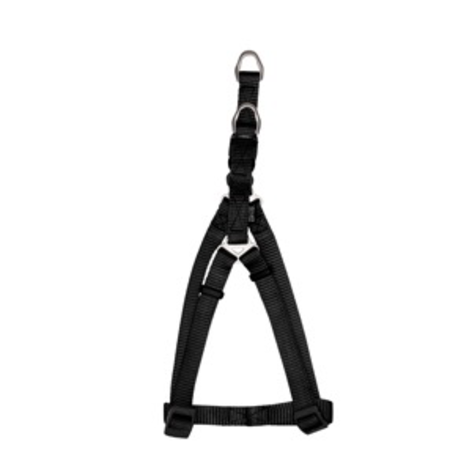 ZEUS Zeus Nylon Step-In Dog Harness - Charcoal - Medium - 1.5 cm x 44 cm-55 cm (1/2" x 17"-22")