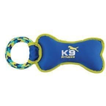 ZEUS (W) K9 Fitness by Zeus Tough Nylon Bone with Rope Tug - 30.5 cm (12.5 in)